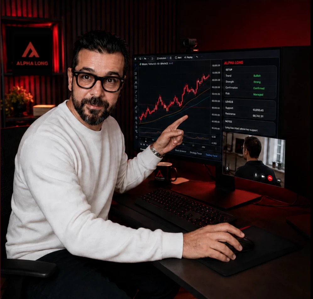 One-to-one video setup session configuring the indicator on TradingView